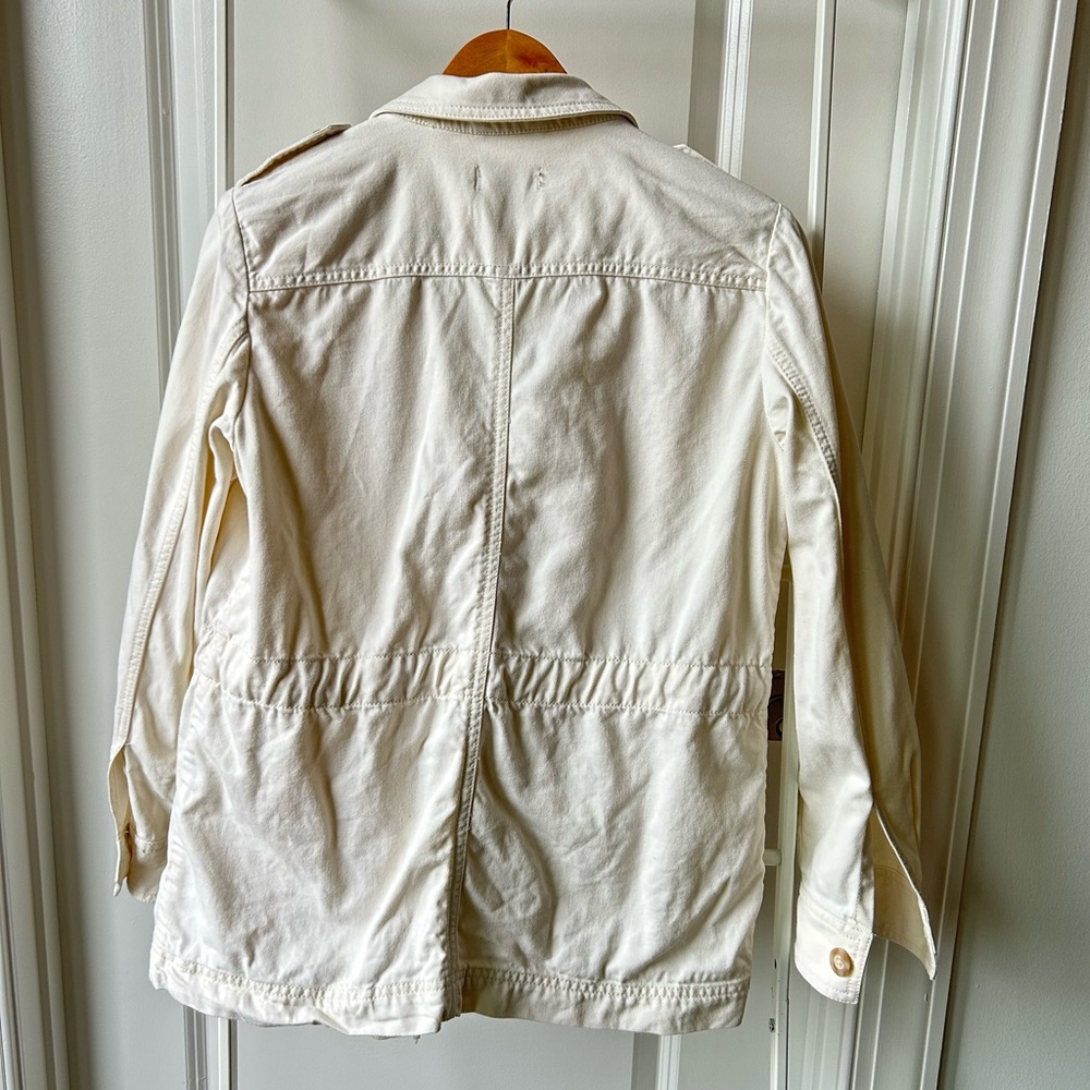 LOFT Cream Utility Jacket - Picture 8 of 10